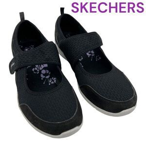 Skechers Women's Air-Cooled Memory Foam Be-Lux Athletic Shoes Black Size 10